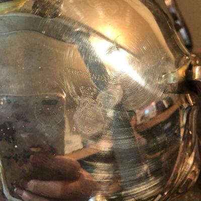 CL43:  Chippendale Silver-plate w/heated tray