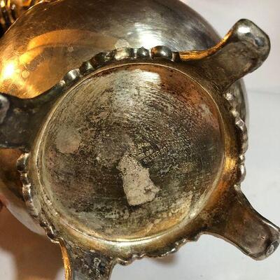 CL46:  Silver-plate Pitcher & Ice Bucket