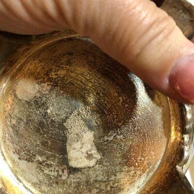 CL46:  Silver-plate Pitcher & Ice Bucket