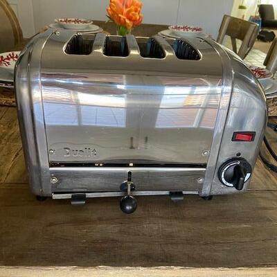 DUALIT VINTAGE CHROME TOASTER 4 SLICE