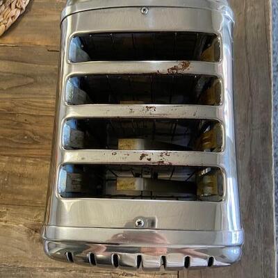 DUALIT VINTAGE CHROME TOASTER 4 SLICE