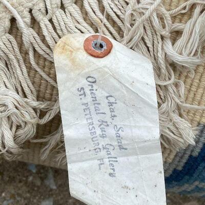 G120: Circular Blue Rug