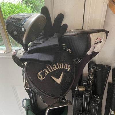 G123: Callaway & Ping Golf Club Set With Bag