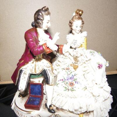 " Meissen Ceramic art figurines" 