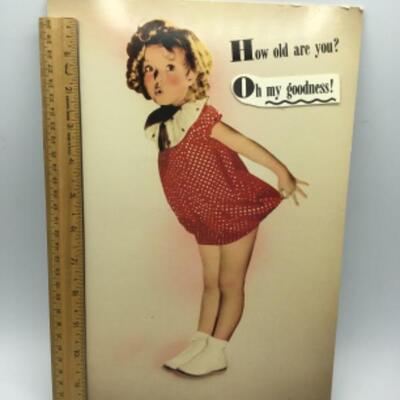 Shirley Temple Stock Pictures Paper Doll Ephemera lot