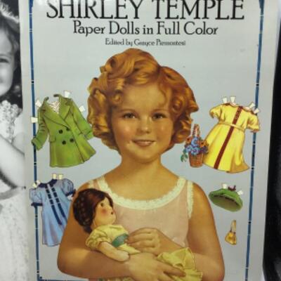 Shirley Temple Stock Pictures Paper Doll Ephemera lot