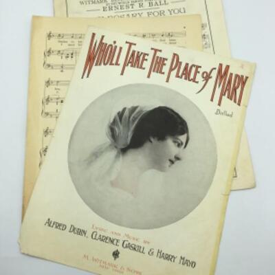 Vintage Sheet Music Irving Berlin Clare Kummer