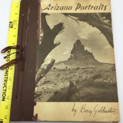 Arizona Portraits by Barry Goldwater Indian scrapbook style book