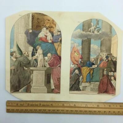 Four Vintage Book Plates Lithographs Albert Sterner