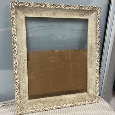 Vintage Picture Frame with Glass