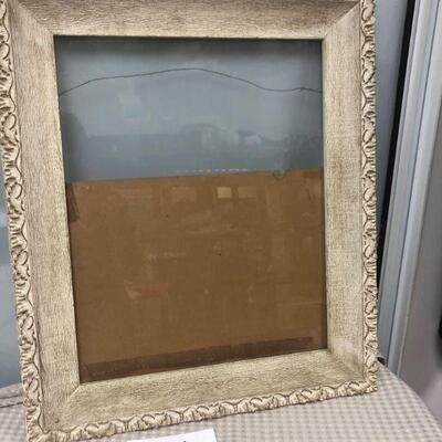 Vintage Picture Frame with Glass