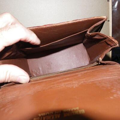 " Vintage Alligator pocket book from Cuba".