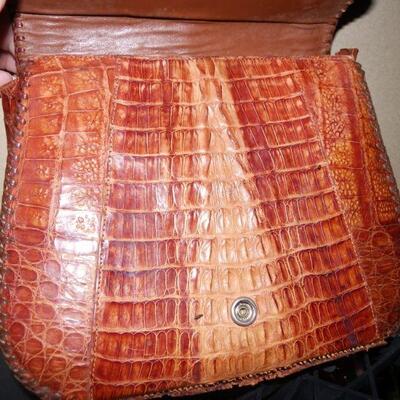 " Vintage Alligator pocket book from Cuba".