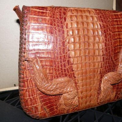" Vintage Alligator pocket book from Cuba".