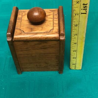 Wooden containers canisters  