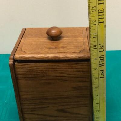 Wooden containers canisters  