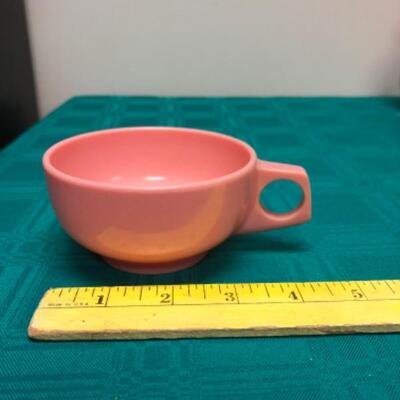 Vintage Pink Harmony House "Catalina" Melmac Dish Set