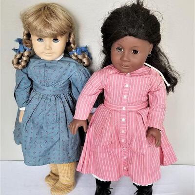 Lot #98 Two Retired American Girl Dolls - Kristen and Addy