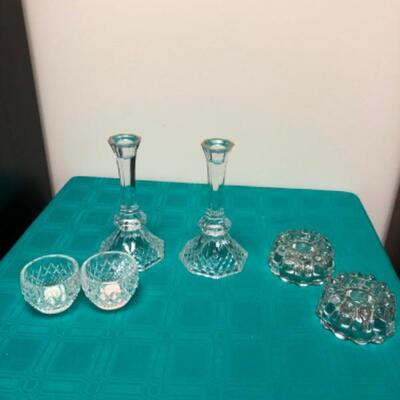 Candle holder lot 