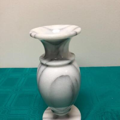 Pair of Marble Vases