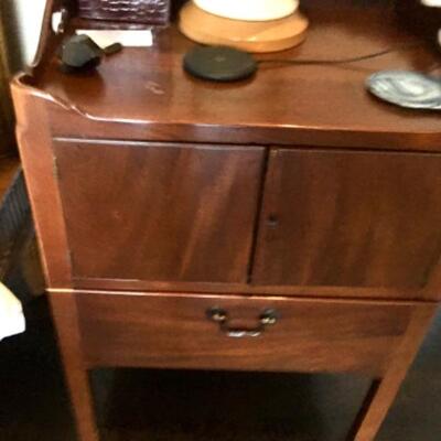 Bedside Table Commode Antique Night Stand 22” x 18” x 30”