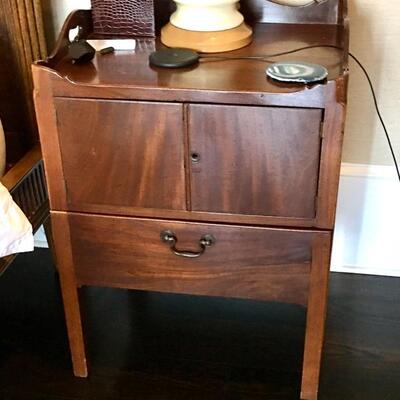 Bedside Table Commode Antique Night Stand 22” x 18” x 30”
