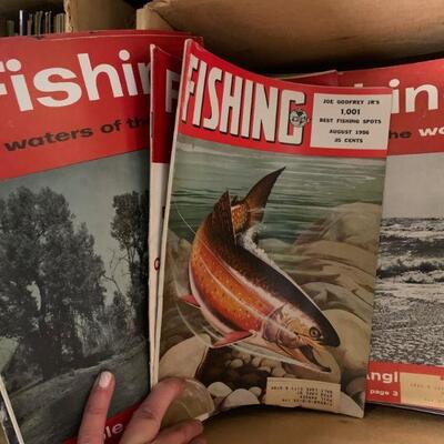 #403 Vintage Fishing Yearbook Magazines