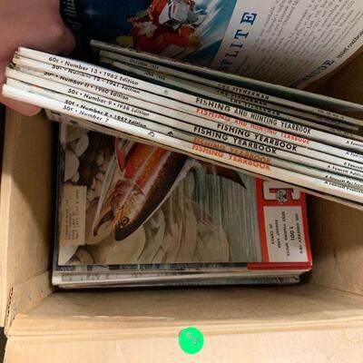 #403 Vintage Fishing Yearbook Magazines