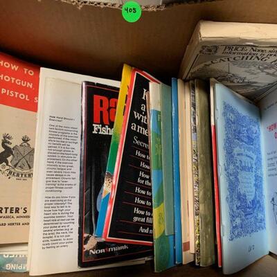 #405 Vintage Fishing Magazines and Maps