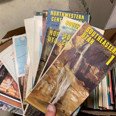 #405 Vintage Fishing Magazines and Maps