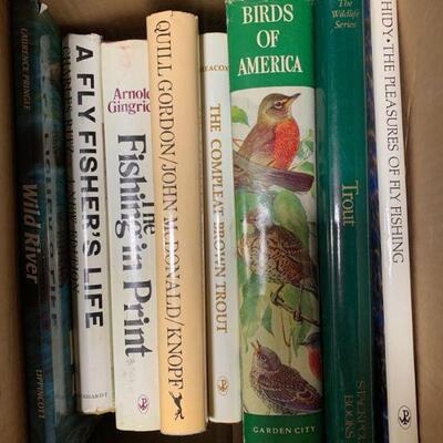 #413 Birds of America & Fly Fishing Books