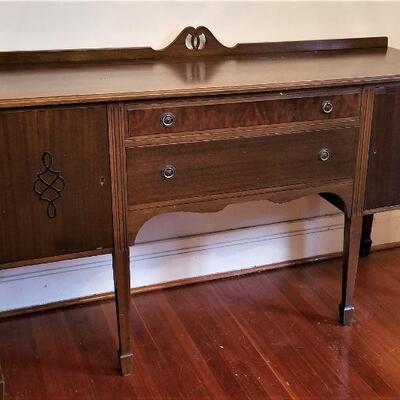 Lot #111  Depression era Sideboard/Buffet