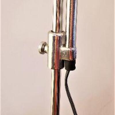 Lot #112  Contemporary Adjustable Telescoping Lamp