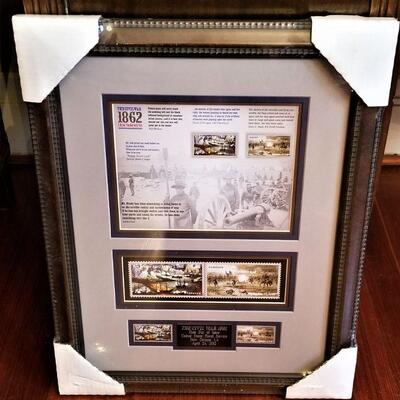 Lot #115  Brand New - still in shrinkwrap - US Postal Service First Day Plaque - Fall of New Orleans 1862