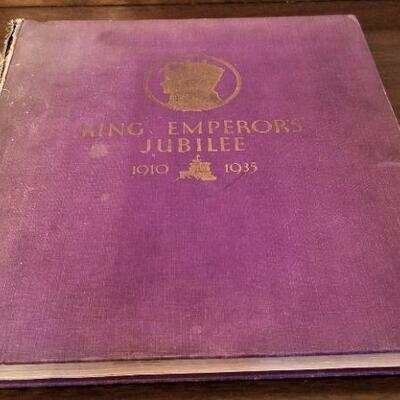 Lot #119  King Emperor's Jubilee 1910 - 1935 - King George V Jubilee book - lots of pictures