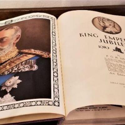 Lot #119  King Emperor's Jubilee 1910 - 1935 - King George V Jubilee book - lots of pictures