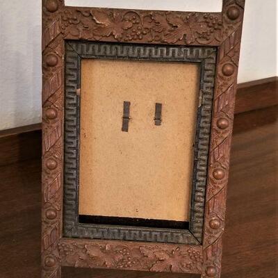 Lot #135 Antique English Photo Frame - all original - ca. 1920