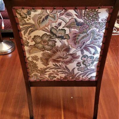 Lot #137  Vintage Armchair with Cane inserts