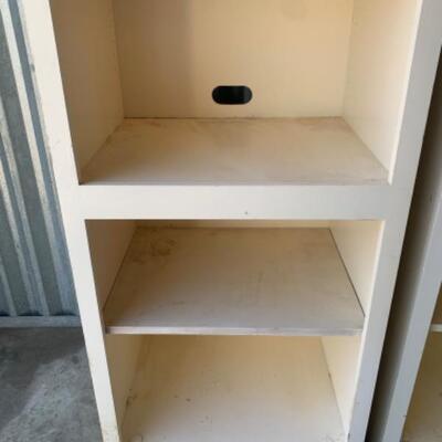 Lot 76 - Farmhouse Shelves Cabinet Set (2) 