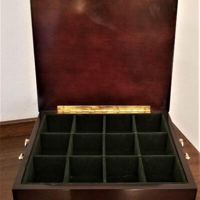 Lot #145  Bombay Company Wooden Box - Tea Chest