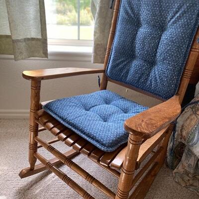 Cracker Barrel vintage rocking chair solid wood