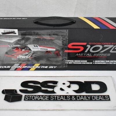 Syma S107/S107G 3 Channel RC Helicopter with Gyro - New