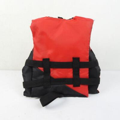 Airhead Ramp Childrens 30-50 Lb Boating Tubing Red Life Vest Jacket - New
