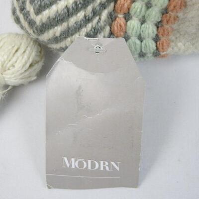 MoDRN Textured Outdoor Throw Pillow, Neutral Tonal - New