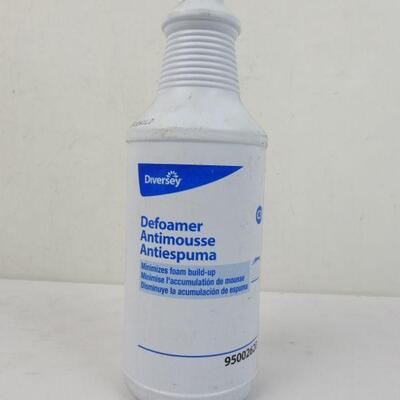 Diversey Liquid Defoamer, 32 Ounces, Bland, Bottle - New