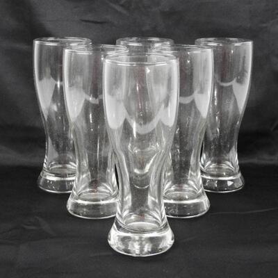 Libbey Craft Brews Wheat Beer Glasses, 23 oz, Set of 6 - New