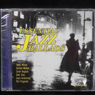 Essential Jazz Ballads on CD feat. Ella Fitzgerald, Louis Armstrong & More - New