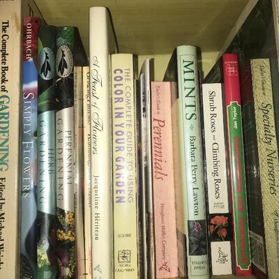 Lot of 42 Gardening Books Shelf 2B