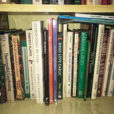 Lot of 46 Gardening Books Shelf 4B