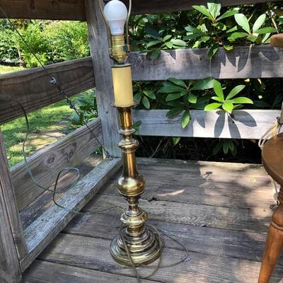 Lot 8 - Ten Lamps with Round Table